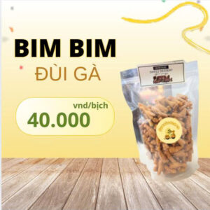 Bim bim đùi gà giòn rụm – món ăn vặt của Sweet Corner